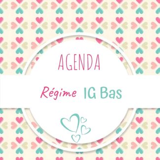 Agenda Régime IG Bas: Carnet à compléter au quotidien - journal alimentaire de vos repas - Suivi activités sportives - 100 pages format pratique 15.2 x 22.8 cm - image 1