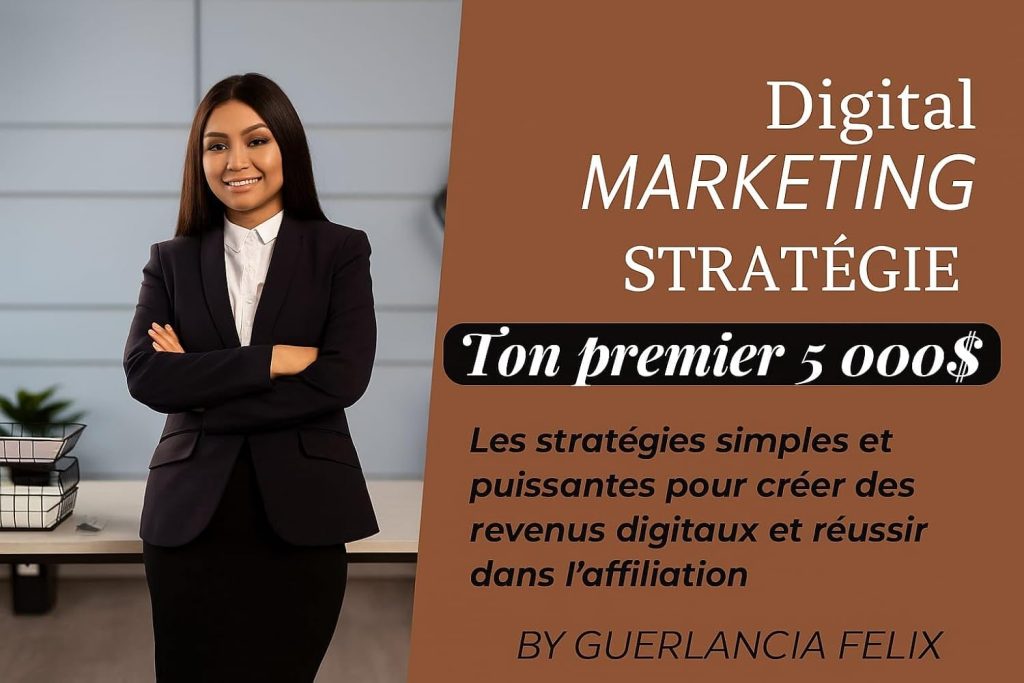 Ton Premier 5 000 $ en Ligne — Les stratégies simples et puissantes pour créer des revenus digitaux et réussir dans l’affiliation.: Ton premiers 5 000$ en ligne stratégies - image 1