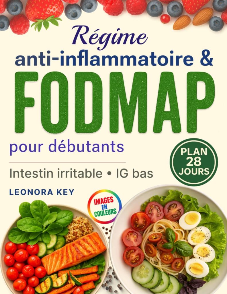 Régime anti-inflammatoire & FODMAP pour débutants: 28 jours de menus pauvres en histamine et à IG bas pour apaiser l’intestin irritable et retrouver une digestion sereine et le plaisir de manger - image 1