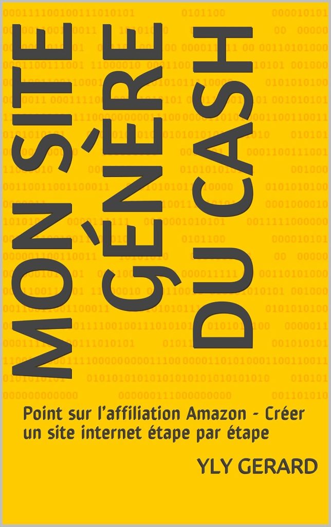 Mon site génère du cash: Point sur l’affiliation Amazon - Créer un site internet étape par étape - image 1